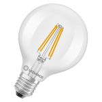 Ledvance Classic LED Globe E27 Globe Fadenlampe Klar 3.8W 806lm - 827 Extra Warmweiß | Ersatz Für 60W