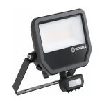 Ledvance Led-Scheinwerfer Aluminium Schwarz 41W 5500lm 100D - 830  | IP65 - Bewegungs- Und Lichtsensor - Symmetrisch