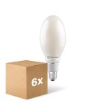 Mehrfachpackung 6x Ledvance LED Glühbirne HQL LED FIL V E27 38W 6000lm - 840  | Ersatz Für 125W