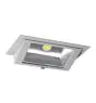 LED Deckenstrahler Wallwasher Wally Maxi Grau 46W 6400lm 70x75D - 840 Kaltweiß - 238x145mm