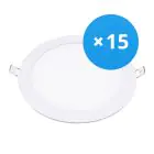 Mehrfachpackung 15x LED Deckenstrahler Ultra24W 1950lm 110D - 840  | 295mm - Ausschnitt 280mm