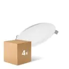 Mehrfachpackung 4x Ledvance LED Deckenstrahler Rund DN155 12W 1020lm 120D - 830 Warmweiß | 169mm 