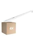 Mehrfachpackung 4x Deckenleuchte V2 LED T8 | Geeignet für 1x 60cm LED Röhre
