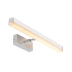 Nordlux Otis 60 Applique Murale Aluminium Cromo 17W 1650lm 930  | IP44 - Meilleur Rendu De Couleur - 3Step Dimmable