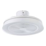 Eglo Ventilateur Vallonia 1 ABS Blanc 31.7W 3200lm - 827-865 Accordable Blanc + RGB | Dimmable