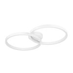 Eglo Plafonnier Amandolo Échantillon Blanc 19.5W 2400lm - 827-865 Accordable Blanc + RGB | Dimmable