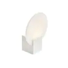 Nordlux Hester Applique Murale Verre Blanc - 9.5W 900lm - 930  | IP44 - Meilleur Rendu De Couleur - 3 Niveaux De Gradation Dimmable