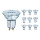 Lot 10x Ledvance Performance Spot LED Réflecteur GU10 PAR16 4.5W 350lm 36D - 940 Blanc Froid | Meilleur rendu des couleurs - Dimmable - Équivalent 50W