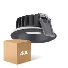 Lot 4x Ledvance LED  SPOT AIR FIX Aluminium  6W 510lm 36D - 930  | Diamètre 68mm - IP65 - Meilleur Rendu De Couleur -  Dimmable