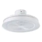 Eglo Ventilateur Vallonia 1 ABS Blanc 31.7W 3200lm - 827-865 Accordable Blanc + RGB | Dimmable