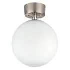 Eglo Plafonnier Rondo Échantillon Nickel Satiné | Convient pour E27