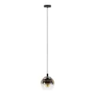 Eglo Suspension Luminaire Ariscani 1 Échantillon Noir | Convient pour E27